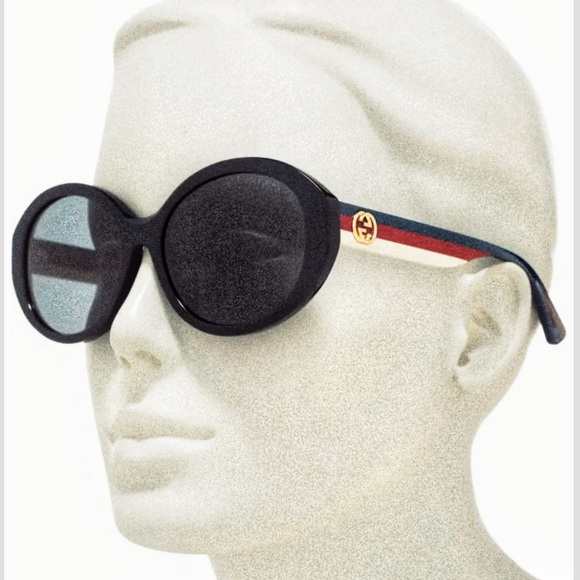 NWT Authentic GUCCI Full Inclusion  Sunglasses Oval Shape new with tags ATTACHED - Picture 12 of 16